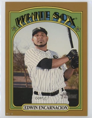 2021 Topps Heritage High Number SP /10 Edwin Encarnacion #413 - Image 1 of 2