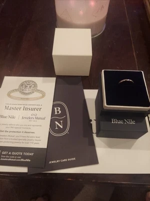 Blue Nile Classic Wedding Ring In Platinum  2mm Size 5 - Image 1 of 4