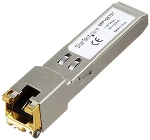 StarTech.com Juniper SFP-1GE-T Compatible SFP Module - 1000BASE-T - SFP to RJ45 - Photo 1/8