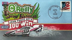  DAVID PETERMAN Event Cover: 2002 O'Reilly Spring National Baytown Texas  - Picture 1 of 2