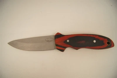 FROST CUTLERY Caribou Hunter 9" Fixed Blade Knife W/Sheath 16-441RB NOS - Image 1 of 4