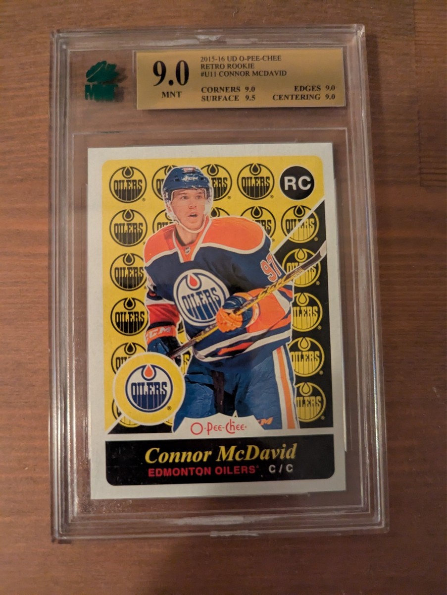 Upper Deck Ice Hockey Connor McDavid Grade 9 Sports Trading