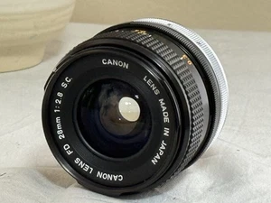 Canon FD 28mm f2.8 SC Lens - Imagen 1 de 24