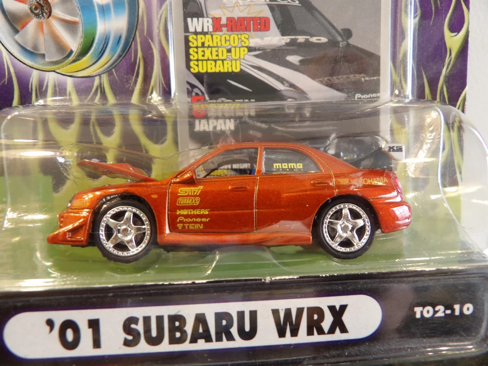 Subaru WRX 2002 2001 mercancía Funline máquinas musculares importación afinador 1:64 Foto 1 de 4