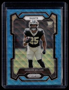 2023 PRIZM BLUE WAVE /199 ROOKIE KENDRE MILLER SAINTS - Picture 1 of 1