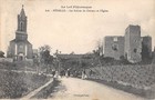 CPA 46 BETAILLE LES RUINES DU CHATEAU ET EGLISE