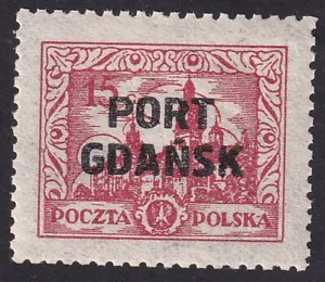 Danzig Port Gdansk 15 Groschen Mi.Nr. 14 postfrisch Mi.Wert 330 € (1488) - Bild 1 von 2