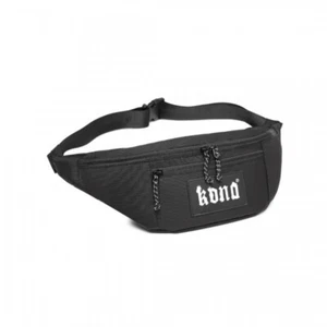Kono Lightweight Fashion Sports Bum Bag For Men And Women - Black - Picture 1 of 5