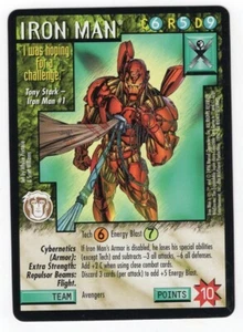 Iron Man Wildstorms CCG Ultra Rare GOLD Chase Card 1995 IMAGE UNIVERSE Marvel - Picture 1 of 5
