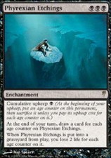 1x Phyrexian Etchings LP, English MTG ColdSnap