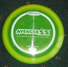 Nos Vintage Discraft Avneger Ss Golf Discs Max Distance Driver 165gms