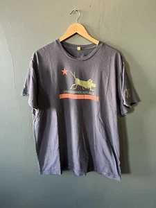 Kitbow Mens Blue Short Sleeve Graphic T-shirt Grasshopper Republic Size XL - Picture 1 of 3