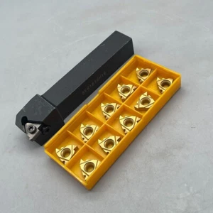 Herramienta de torneado de roscado indexable de carburo de torno CNC SER1616H16 + 10 piezas 16ER AG60 - Imagen 1 de 9