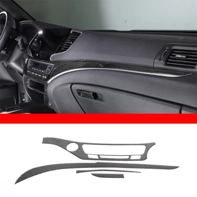 Carbon Fiber Center Dash Trim Strip For Honda Pilot/RidgeLine/Passport 2016-2022 - Image 1 of 4