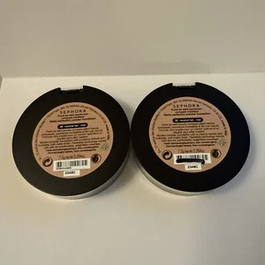New Sephora Matte Perfection Powder Foundation - 38 Neutral Tan 2 Pieces Lot - Picture 1 of 4