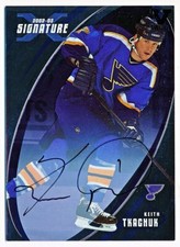 2002-03 BAP Signature Series Keith Tkachuk Autographs Vault Black Auto SP #170