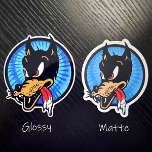 "Calcomanías adhesivas de vinilo 3"" Grateful Dead 🐺💀⚡Dire Wolf Blue Tie Dye Jerry Garcia" - Imagen 1 de 8
