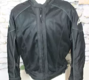 FIELDSHEER Motorcycle Jacket Black With Lined Advanced Technology All Poly 2 XL - Picture 1 of 11