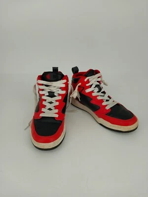 Champion 3 On 3 Court Hi Zapatos Niños 6 Rojo Negro Zapatillas Deportivas Foto 1 de 4