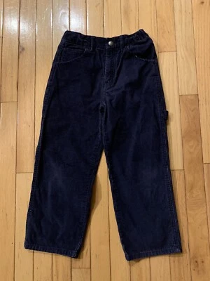 Pantalones Sonoma Jeans Life+Style Azul Marino Pana Cordones Niños Talla 6 Foto 1 de 4