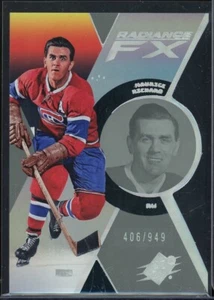2023-24 SPx Radiance FX #RFX19 Maurice Richard 406/949 - Foto 1 di 2