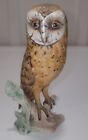 Vintage 1975 Goebel Barn Owl #38137 W. Germany Ceramic Figurine