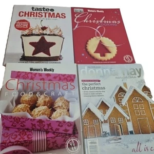 Christmas Cookbook Magazines By Women's Weekly And Donna Hay  - Picture 1 of 21