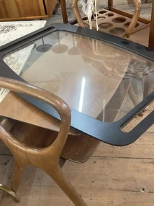 coffee table vintage retro rare attributed to Jindrich Halabala 1950s - Picture 1 of 7