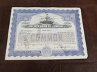 Certificat stock vintage Palmer Union Oil Company 1928