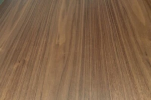 Walnut wood veneer 48"x 48" with peel and stick PSA adhesive 4' x 4' x 1/40" - Picture 1 of 12