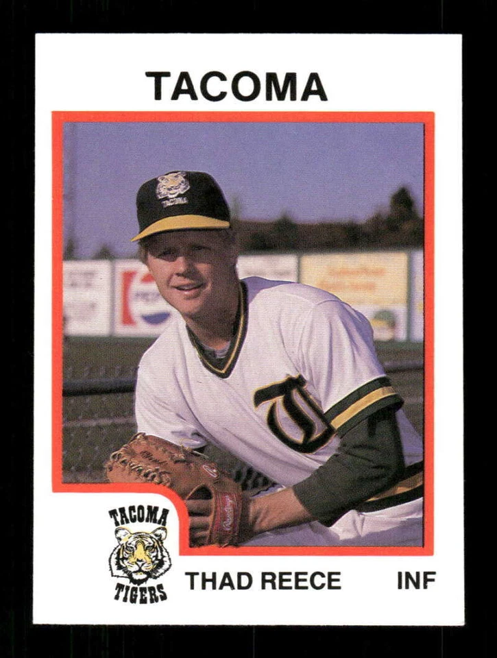 1987 ProCards Tacoma Tigers 1584 Thad Reece BXCP30 - Image 1 of 2