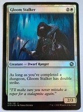MTG Adventures in the Forgotten Realms GLOOM STALKER 016/281 C Foil M/NM