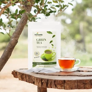 Green Tea (Organic and Authentic) -NOT FROM TEA DUST!!! - Picture 1 of 4