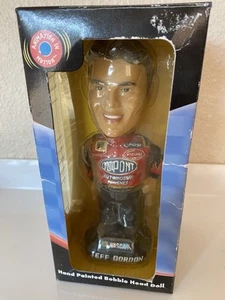 2001 VINTAGE NASCAR JEFF GORDON #24 BOBBLE HEAD DUPONT 200 YEARS IN ORIGINAL BOX - Picture 1 of 4
