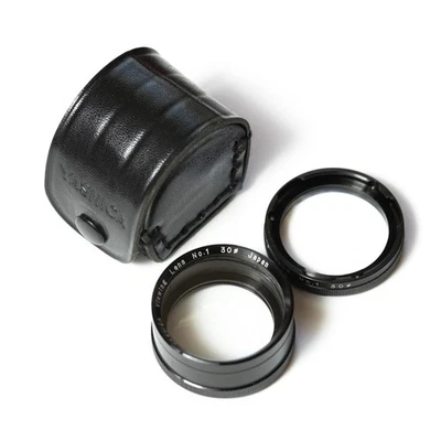 Yashica Viewing Lens no.1 30mm & Taking lens No. 1 30mm (with box) - Image 1 of 2