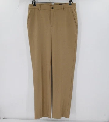 calça dunning masculina 32 everbest golfe frente plana bronzeada elástica 34x32 bolsos - Imagem 1 de 4