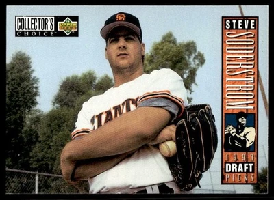 1994 Upper Deck Steve Soderstrom #24 San Francisco Giants - Image 1 of 2