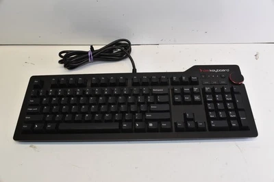Das Keyboard 4 Pro DASK4MKPROCLI-3G7-r1.4 Wired Keyboard Clicky Cherry MX Blue - Image 1 of 3