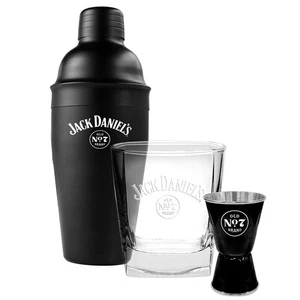 Jack Daniels Cocktail Shaker Whiskey Glass Jigger Pack Christmas gifts - Picture 1 of 1