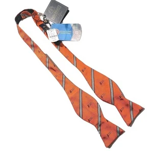 Cravatta fiocco Brooks Brothers Makers University of Florida logo torre nuova con etichetta $79,50 - Foto 1 di 5