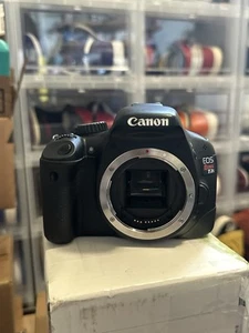 Canon EOS Rebel T2i / EOS 550D Digital SLR Camera 18MP Black BODY ONLY - Picture 1 of 15