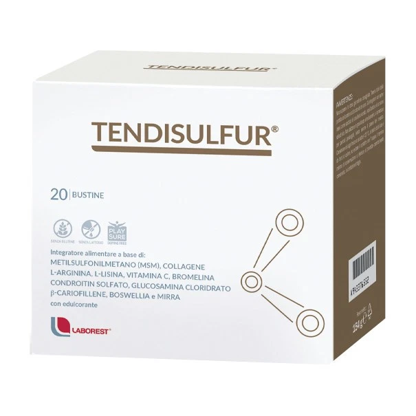 Tendisulfur 20 bustine - Immagine 1 di 1
