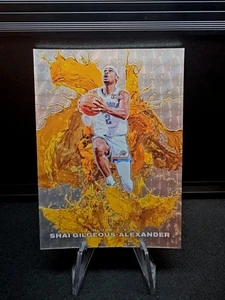 Vinilo plateado Panini Black Friday Shai Gilgeous-Alexander Splash of Color 2024/25 - Imagen 1 de 2