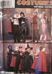 8010 De colección Simplicidad Patrón de COSTURA Adulto Disfraces de Halloween SM-LG - Imagen 1 de 2