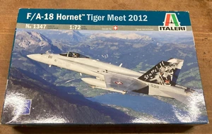 ITALERI 1/72 scale F/A-18 Hornet "Tiger Meet 2012" -  FACTORY SEALED! - Imagen 1 de 2
