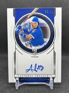 2021 National Treasures ANDERSON TETIEDA Rookie AUTO/99 Texas Rangers SP - Bild 1 von 3