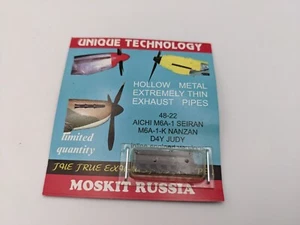 Moskit 1/48 Hollow Metal Exhaust Pipes For Aichi M6A-1 Seiran Nanzan D4Y 48-22 - Picture 1 of 1