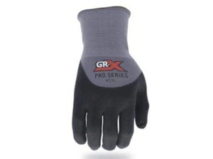 3 Pairs LARGE GRX Professional Series 453 Breathable Nitrile Work Gloves - Picture 1 of 1