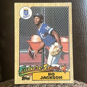 1987 Bo Jackson Topps Rookie Future Stars Card #170  Kansas City Royals RC - Picture 1 of 14