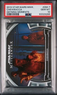 Chewbacca - 2019 Star Wars Masterwork Defining Moments  #DM-7   PSA 10 - Image 1 of 2